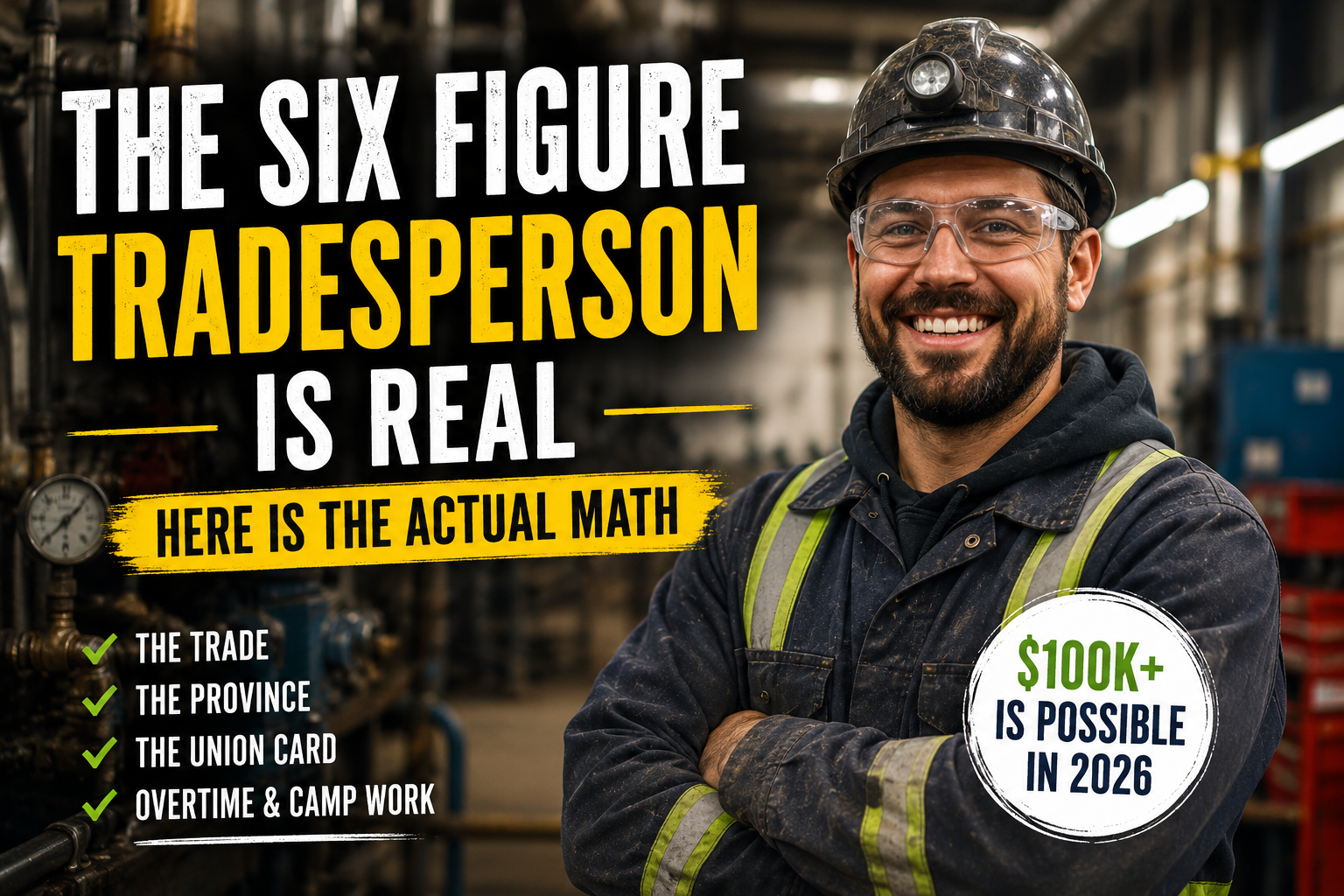 The Six Figure Tradesperson Is Real: Here Is the Actual Math